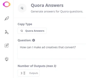 Quora template