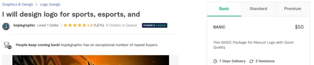 Fiverr order